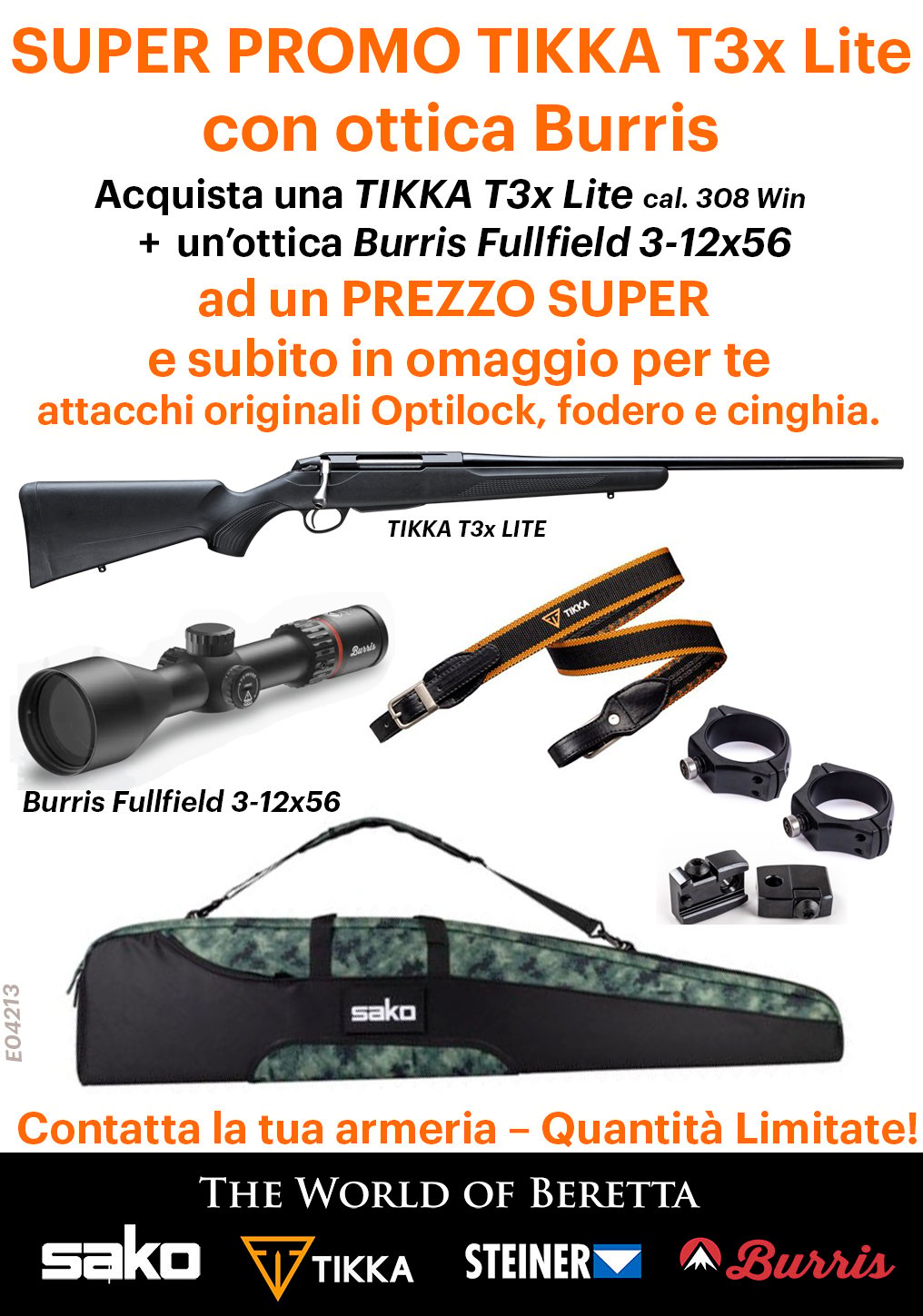 2026 locandina SUPER PROMO Tikka burris