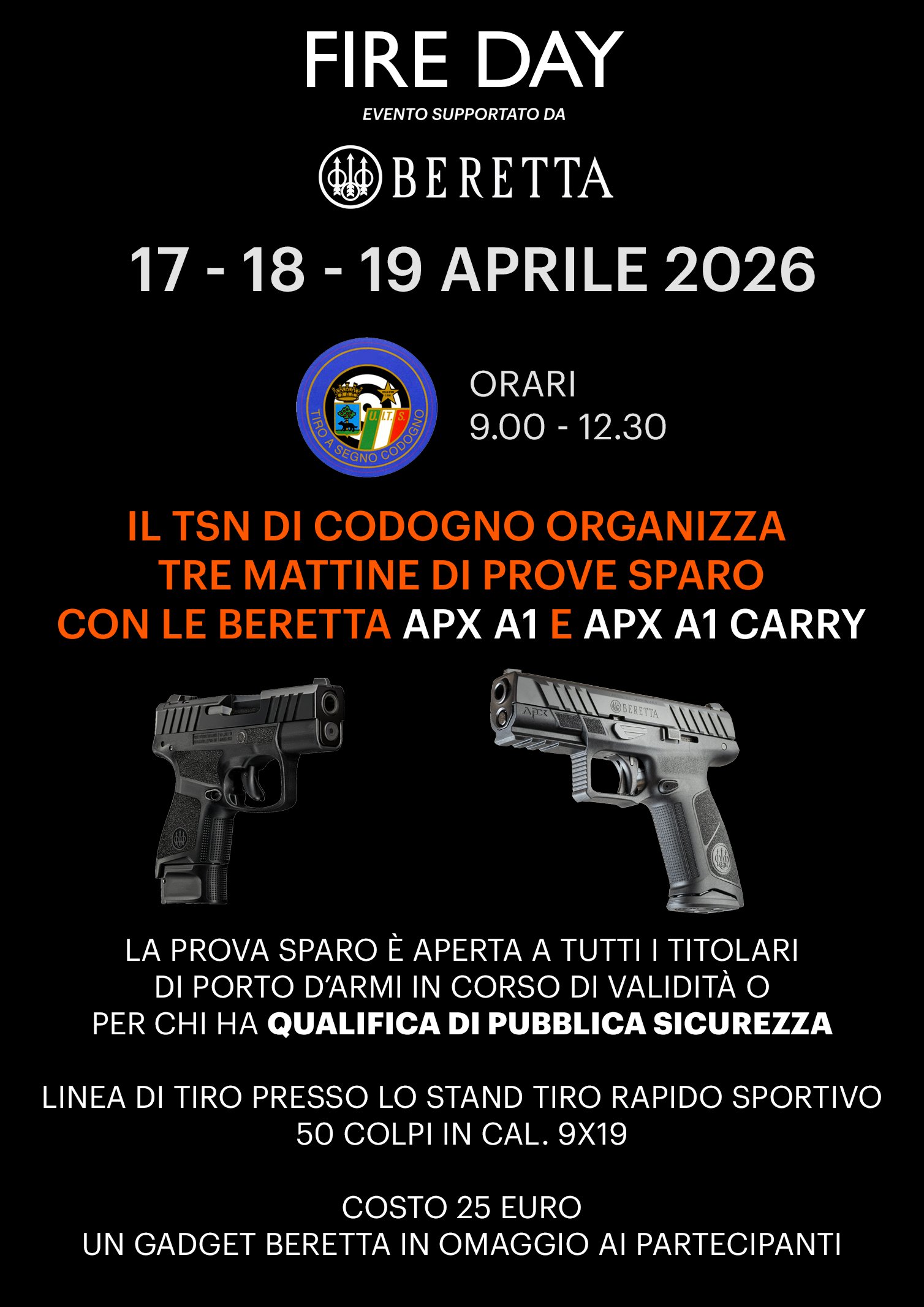 Prova Beretta APAX A1 e APX A1 Carry 